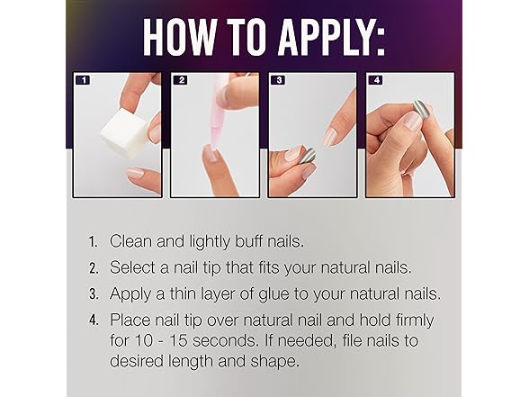 Ardell Nail Addict Chrome Eclipse Press Ons