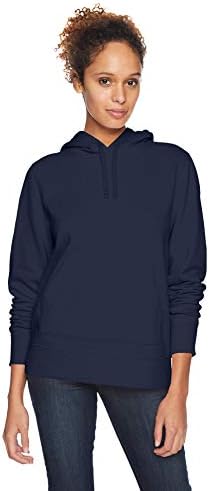 Amazon Essentials Women's Regular-Fit Fleece Pullover Hoodie, Navy, 2X