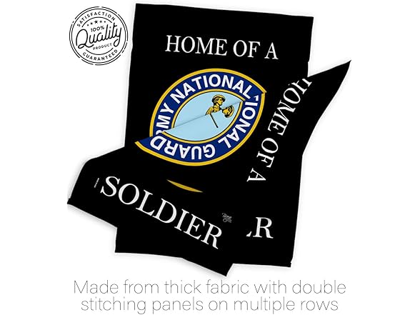 Home of National Guard Soldier Garden Flag - Armed Forces