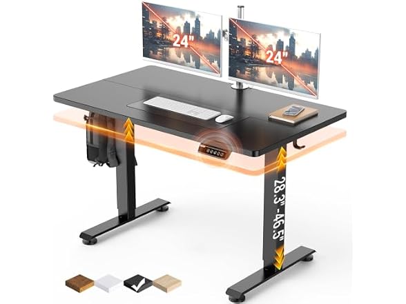 Veken 55 Large Electric Standing Desk