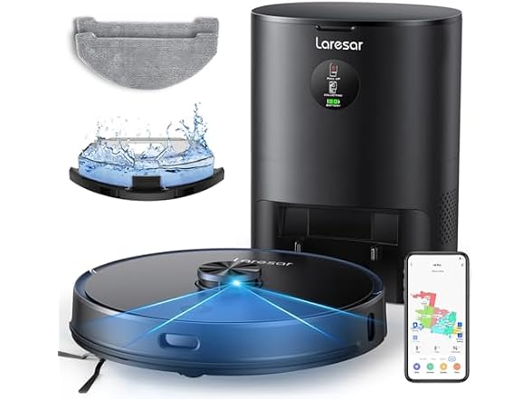 Laresar Clean Laresar Robot Vacuum and Mop Combo