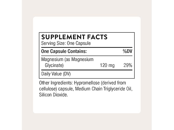 Thorne Magnesium Glycinate 90 Servings