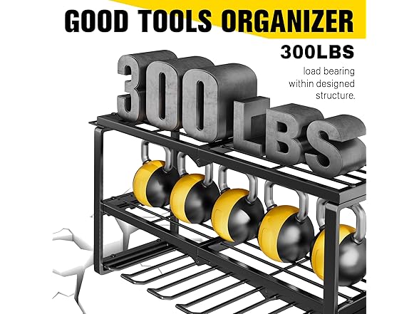 Hipidian Power Tool Organizer Wall Mount