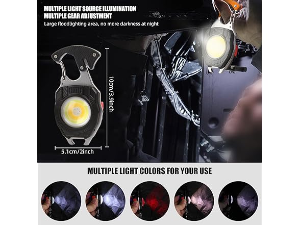 E-SHIDAI E-SHIDAI Mini Flashlight 3 Pack, Rechar