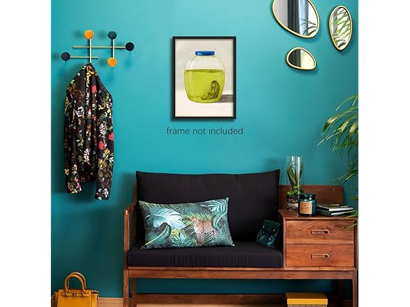 Funny Pickle Eclectic Canvas Wall Art
