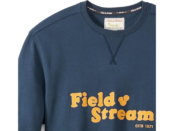 Field & French Terry Crewneck (Large & X-Large)