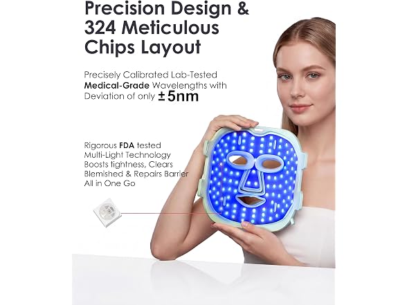 COCO CORALIA Red Light Therapy Mask