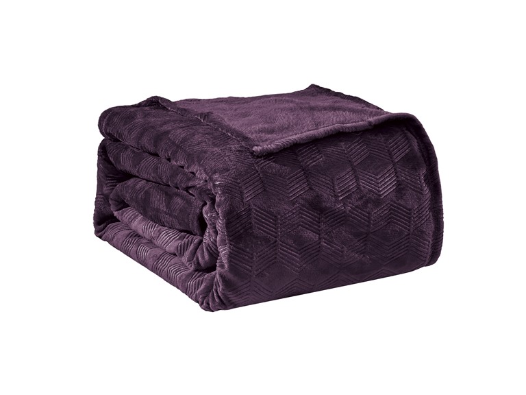 Noble House NH-Amrani Blanket - QN- Plum Queen - 86x