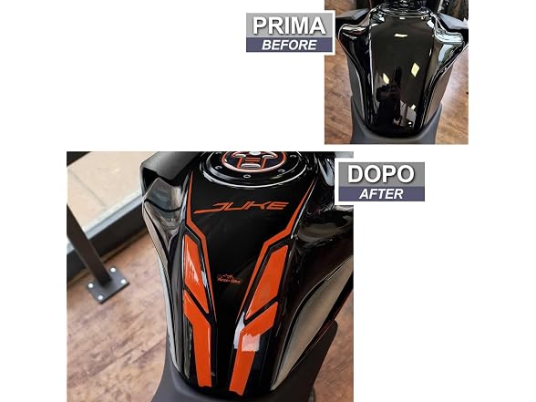 Resin Bike Motorcycle 3D Stickers Compatible a