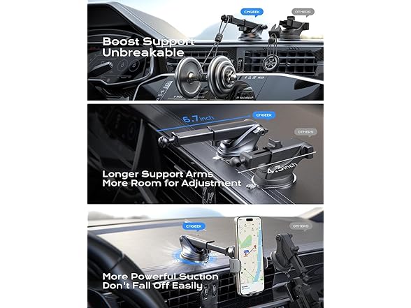 CHGeek Wireless Charger Phone Holder