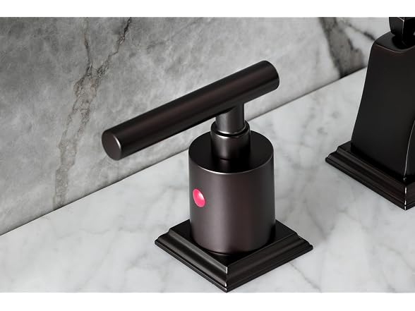 Kingston Brass Manhattan Widespread Bathroom