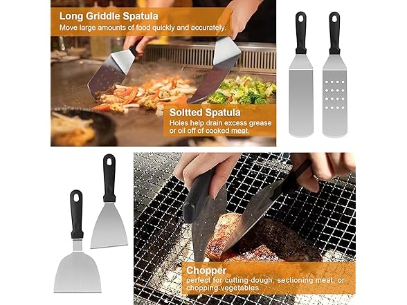 50 Pieces Teppanyaki Bakeware Accessory