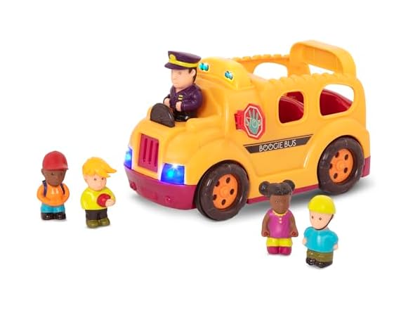 B. toys – Interactive Yellow School Bus Toy
