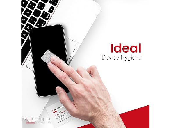 BH SUPPLIES Alcohol Prep Pads - 54 Boxes