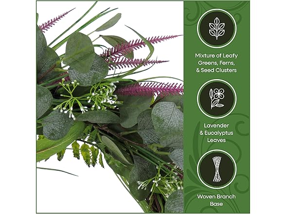 National Tree Company 22" Artificial Floral Wreath