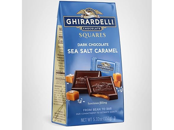Ghirardelli Dark Chocolate Sea Salt Caramel