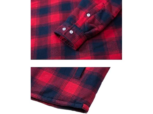 Tacvasen Men (XXL) Flannel Hood Men'S Jacket