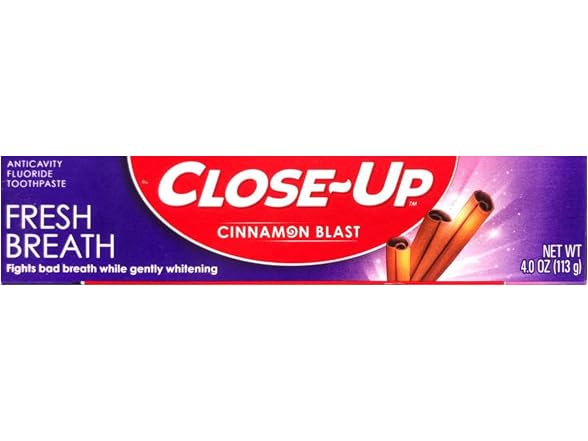 Close Up Fluoride Toothpaste Red Gel 4oz