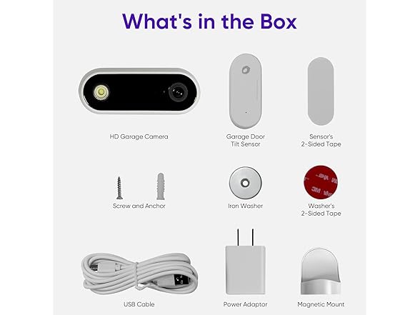 OCCHI Smart Garage Door Opener Remote & Camera
