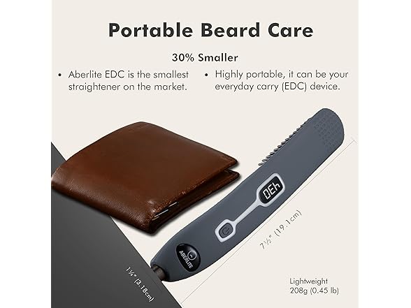 Professional Heated Beard Brush