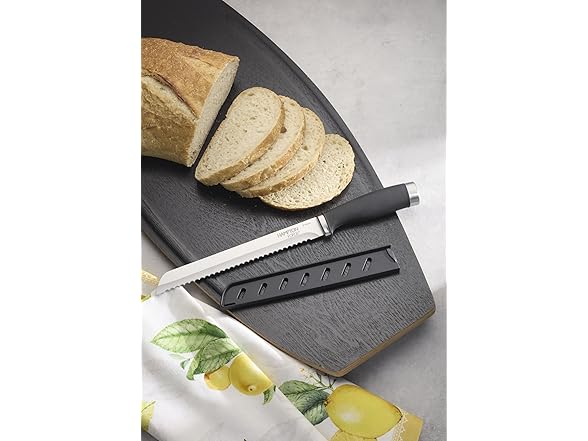 Hampton Forge Silverware Set, Epicure Bread Knives 2 Piece