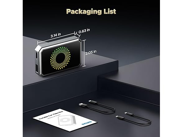 TOGUARDGO 3-in-1 Wireless Carplay Adapter