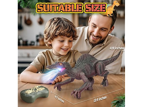 Bokigibi Realistic Remote Control Dinosaur