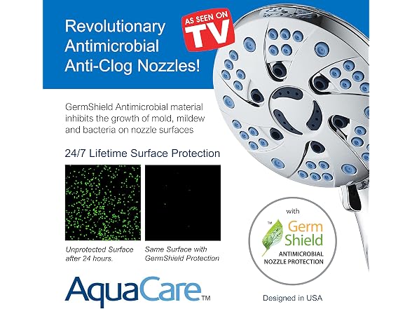 Hotel Spa 48-mode 3-way Shower Head