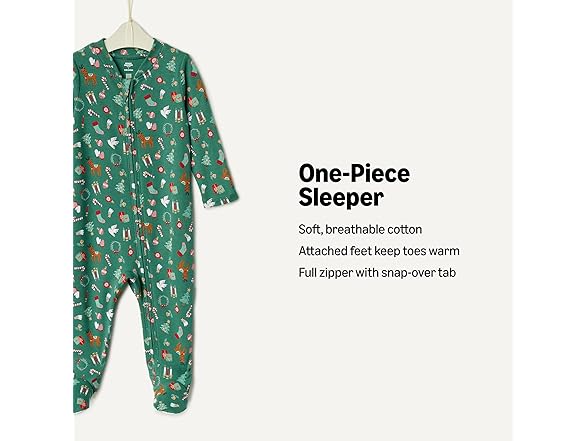 Babies Footed Sleep Play 2Pk | Your Color Choice