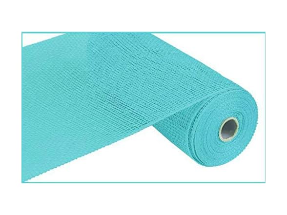 10" Wide Woven Deco Burlap Solid Mesh