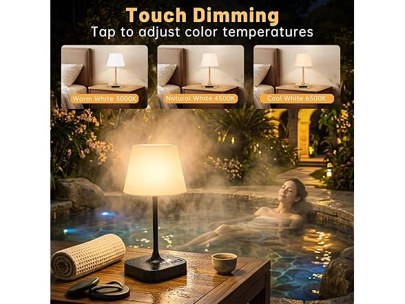 Vutirp Table Lamp, Black
