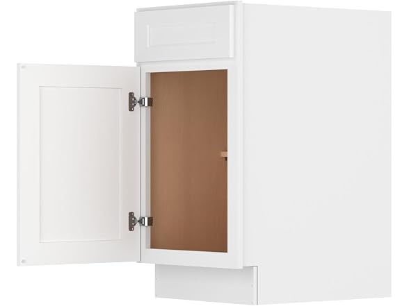 Furinno Shaker 18" Base Cabinet, White