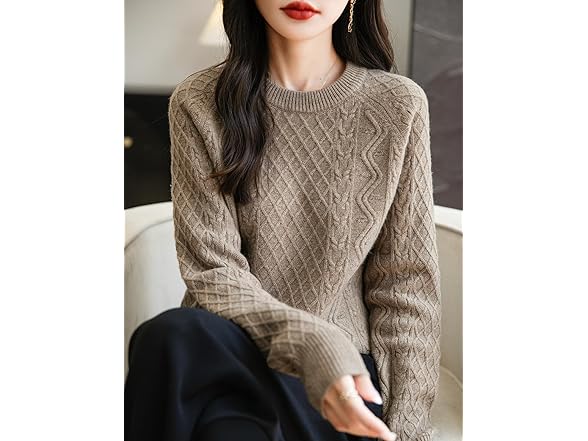 Women's 100% Merino Wool Sweater