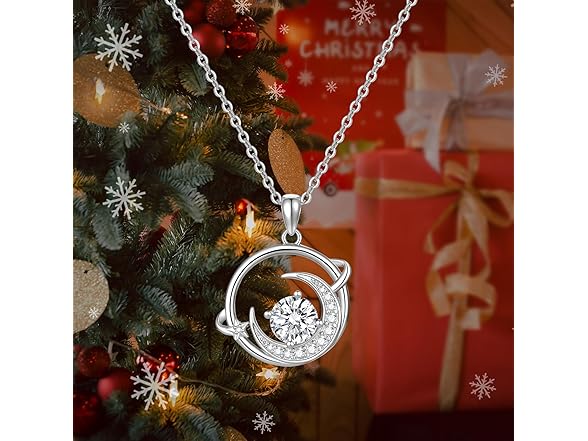 YV-cozx Moon Necklaces 
