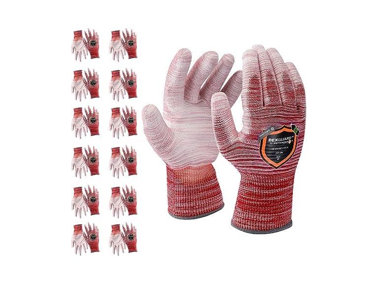 Dexguard DXG-E01-04S-12 Small DEXGUARD™ Red Work Gloves
