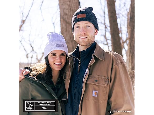 Northern Knitwear Wool Blend Cuffed Beanie