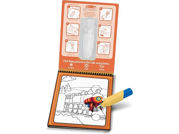 Melissa & Doug, Pen Water Wow Vehicles