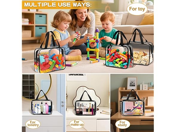 Toy Storage Bags 6packs