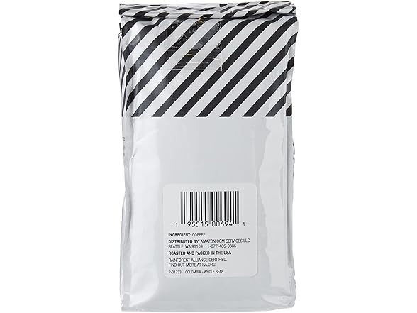 1CT Amazon Fresh Colombia Whole Bean Coffee
