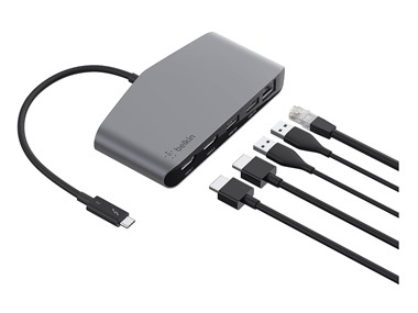 $39.99, Was $99.99, 60% Off! Belkin Thunderbolt 3 Dock Mini HD dealfomo