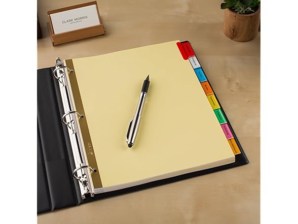 Avery Insertable Dividers for 3 Ring Binders
