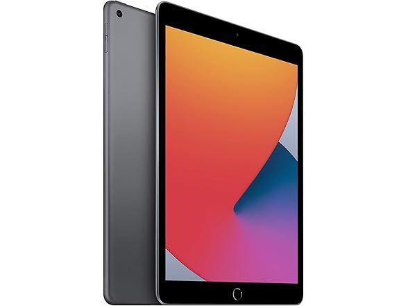 Apple iPad (10.2-inch, Wi-Fi, 128GB, 8th Generation)- Space Gray (Renewed) (Open Box)