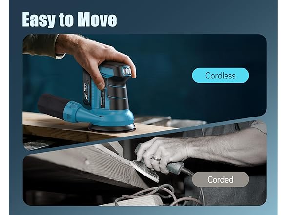 TILSWALL DS04 Cordless Orbital Sander