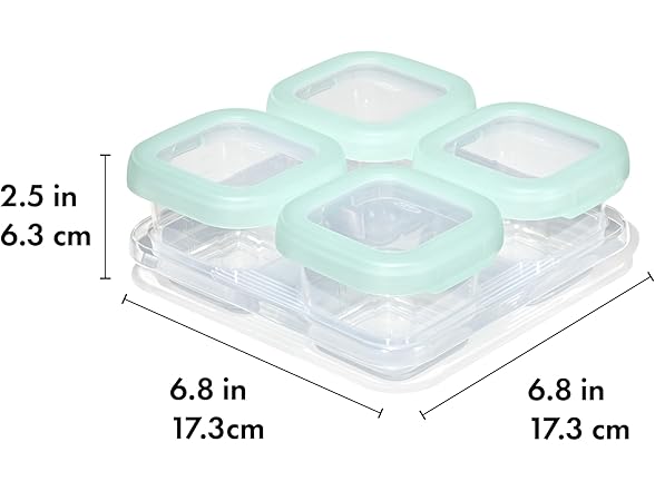 OXO Tot 12Pc Baby Food Container Set