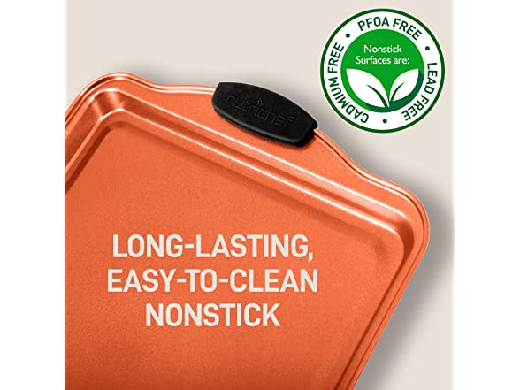 NutriChef 5-Piece Baking Pan Set