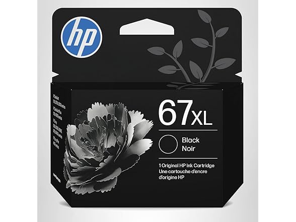 HP 67XL Black High-Yield Ink Cartridge