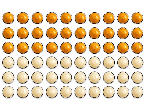 60Ct Nespresso Vertuo, Golden Caramel and Sweet Vanilla