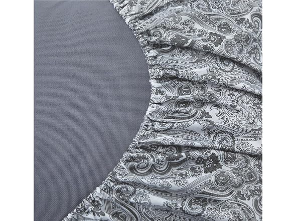 Spirit Linen Microfiber Paisley Sheet