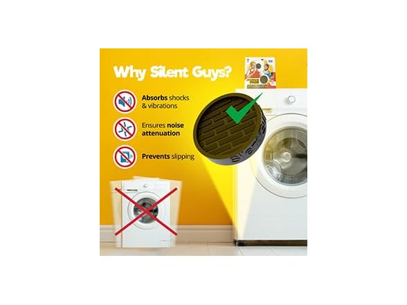 MagiLint Silent Guys Matte Black Anti Vibration
