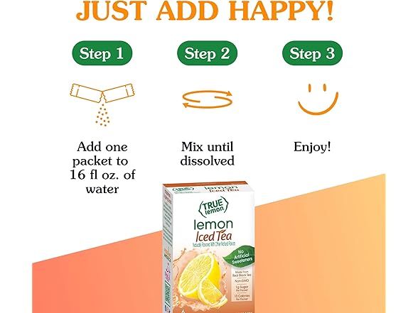 6CT LEMON ICED TEA MIX by TRUE LEMON